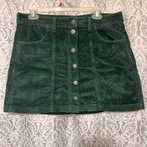 American Eagle Outfitters  Corduroy Mini Skirt